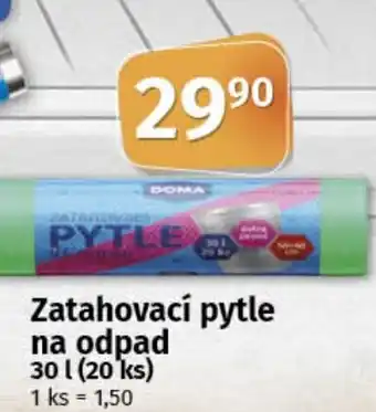 COOP TIP DOMA Zatahovací pytle na odpad nabídka