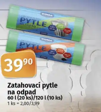 COOP TIP DOMA Zatahovací pytle na odpad nabídka