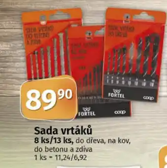 COOP TIP Sada vrtáků nabídka