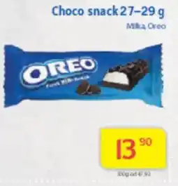 Kubík potraviny OREO Choco snack nabídka