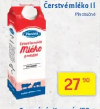 Kubík potraviny Čerstvé mléko nabídka