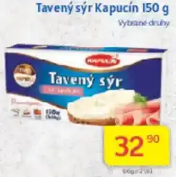 Kubík potraviny Tavený sýr Kapucín nabídka