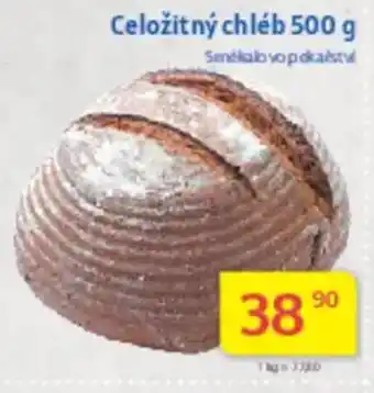 Kubík potraviny Celožitný chléb nabídka