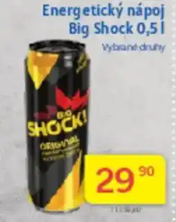 Kubík potraviny Energetický nápoj Big Shock nabídka