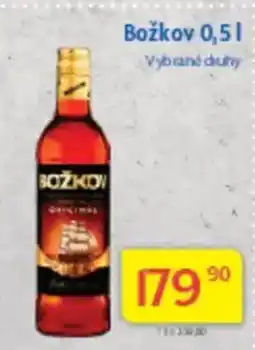 Kubík potraviny BOŽKOV nabídka