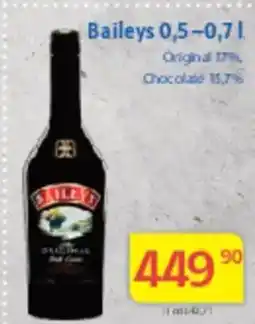 Kubík potraviny BAILEYS nabídka