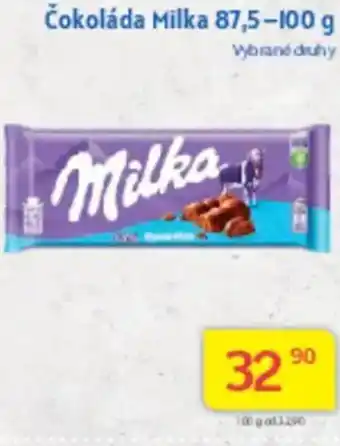 Kubík potraviny Čokoláda Milka nabídka