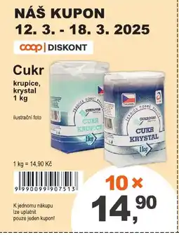 COOP DISKONT Cukr nabídka