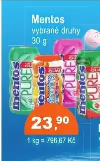 COOP DISKONT Mentos nabídka