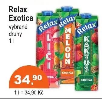 COOP DISKONT Relax Exotica nabídka