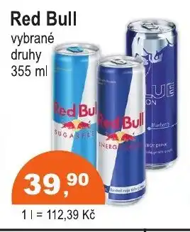 COOP DISKONT Red Bull nabídka