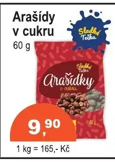 COOP DISKONT Arašídy v cukru nabídka