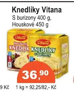 COOP DISKONT Knedlíky Vitana nabídka