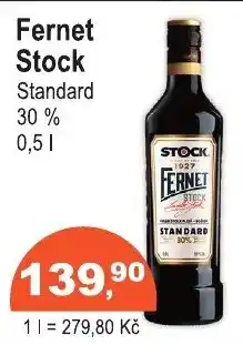 COOP DISKONT Fernet Stock nabídka