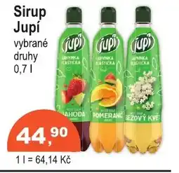 COOP DISKONT Sirup Jupí nabídka