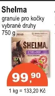 COOP DISKONT SHELMA granule pro kočky nabídka