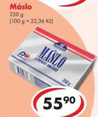 CBA Máslo, 250 g nabídka