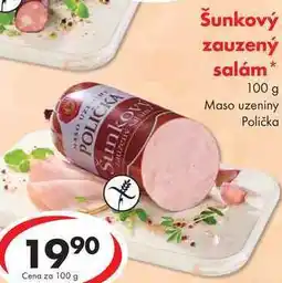 CBA Šunkový zauzený salám, 100 g nabídka