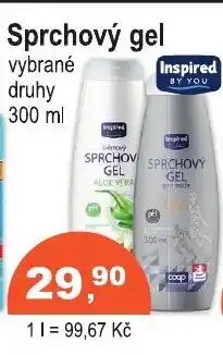 COOP DISKONT Sprchový gel nabídka