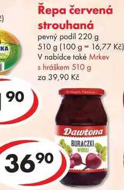 CBA Řepa červená strouhaná, 510 g nabídka