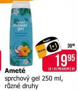 Teta Ameté sprchový gel 250 ml, různé druhy nabídka