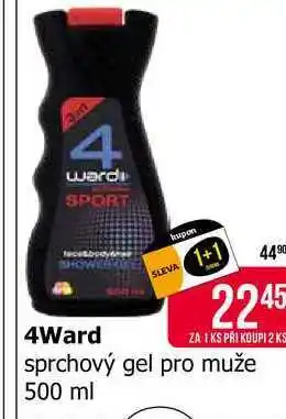 Teta 4 ward sprchový gel pro muže 500 ml nabídka