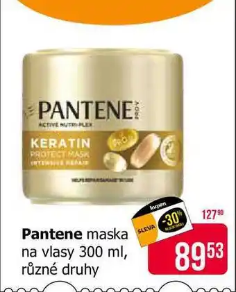 Teta Pantene maska na vlasy 300 ml, různé druhy nabídka