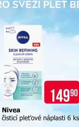 Teta Nivea čisticí pleťové náplasti 6 ks nabídka