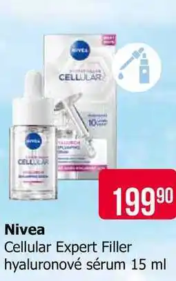 Teta Nivea Cellular Expert Filler hyaluronové sérum 15 ml nabídka