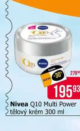 Teta Nivea Q10 Multi Power tělový krém 300 ml nabídka