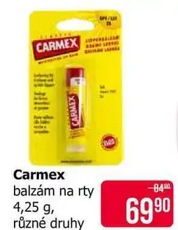 Teta Carmex balzám na rty 4,25 g, různé druhy nabídka