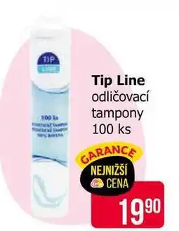 Teta Tip Line odličovací tampony 100 ks nabídka