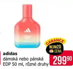 Teta adidas dámská nebo pánská EDP 50 ml, různé druhy nabídka