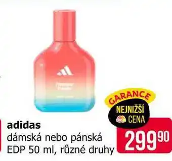 Teta adidas dámská nebo pánská EDP 50 ml, různé druhy nabídka