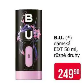 Teta B.U. dámská EDT 50 ml, různé druhy nabídka