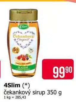 Teta 4Slim čekankový sirup 350 g nabídka