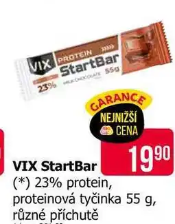 Teta VIX StartBar protein, proteinová tyčinka 55 g, různé příchutě nabídka