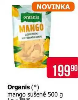 Teta Organis mango sušené 500 g nabídka