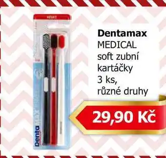 Teta Dentamax soft zubní kartáčky 3 ks, různé druhy nabídka