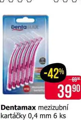 Teta Dentamax mezizubní kartáčky 0,4 mm 6 ks nabídka