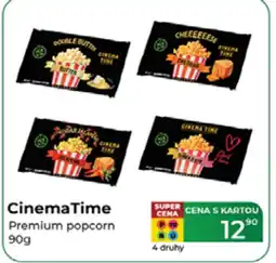 Tamda Foods CinemaTime Premium popcorn nabídka