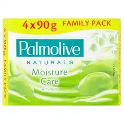 Teta Palmolive Naturals Moisture care tuhé mýdlo s výtažkem z oliv 4 x 90g nabídka