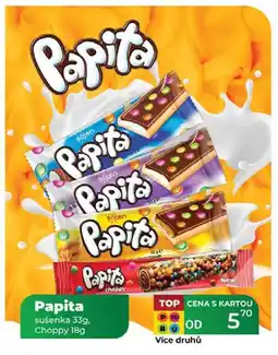 Tamda Foods Papia sušenka 33g, Choppy 18g nabídka