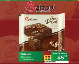 Tamda Foods Balconi 400g dort choco dessert nabídka