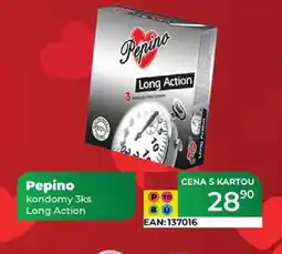 Tamda Foods Pepino kondomy 3ks Long Action nabídka