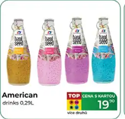 Tamda Foods American drinks nabídka