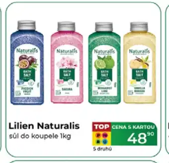 Tamda Foods Lilien Naturalis sůl do koupele nabídka