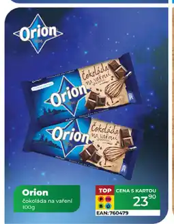 Tamda Foods ORION čokoláda na vaření nabídka