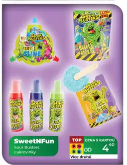 Tamda Foods SweetNFun Sour Busters cukrovinky nabídka