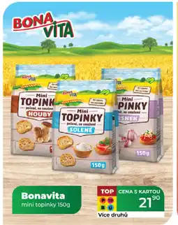 Tamda Foods BONAVITA mini topinky nabídka